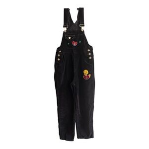Vintage 1997 Warner Brothers Looney Tunes Tweety Bird overalls Size 10
